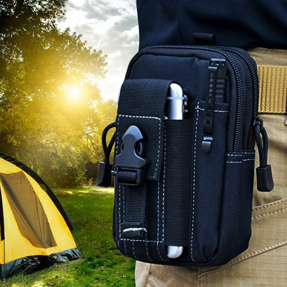 Outdoor Camping Stores - Taktische Molle-Gürteltasche, Militär-Hüfttasche, EDC-Werkzeug-Organizer, Telefonholster-Halter für