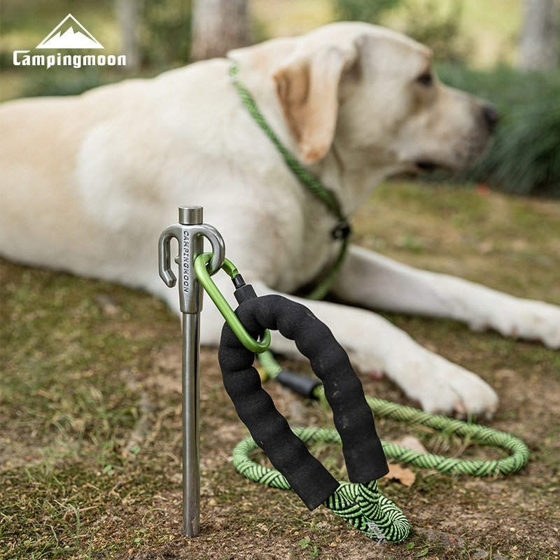 Outdoor Camping Dog Fence - CAMPINGMOON K45 Bold 420 Edelstahl Haustier