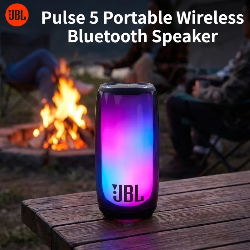 Outdoor Camping Show - JBL PULSE 5 Bluetooth-Lautsprecher 360-Grad-Lichtshow IP67
