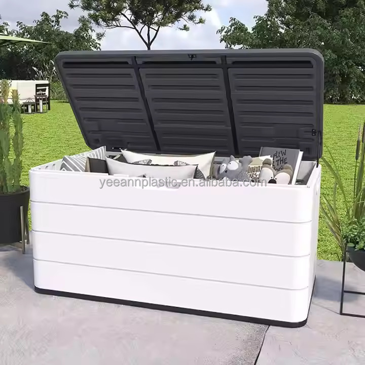 Outdoor Camping Tools - Kunststoff Outdoor Gartenmöbel Camping-Werkzeug-Organizer Riesige Schuhaufbewahrungsbox