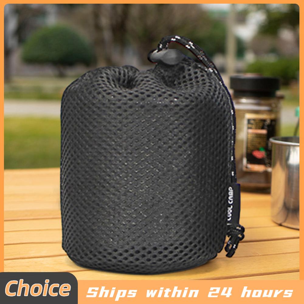 Camp Cooking Set - Outdoor-Set Topfaufbewahrungstasche Camping-Kocher Kochkopf Stoßfeste Verdickung