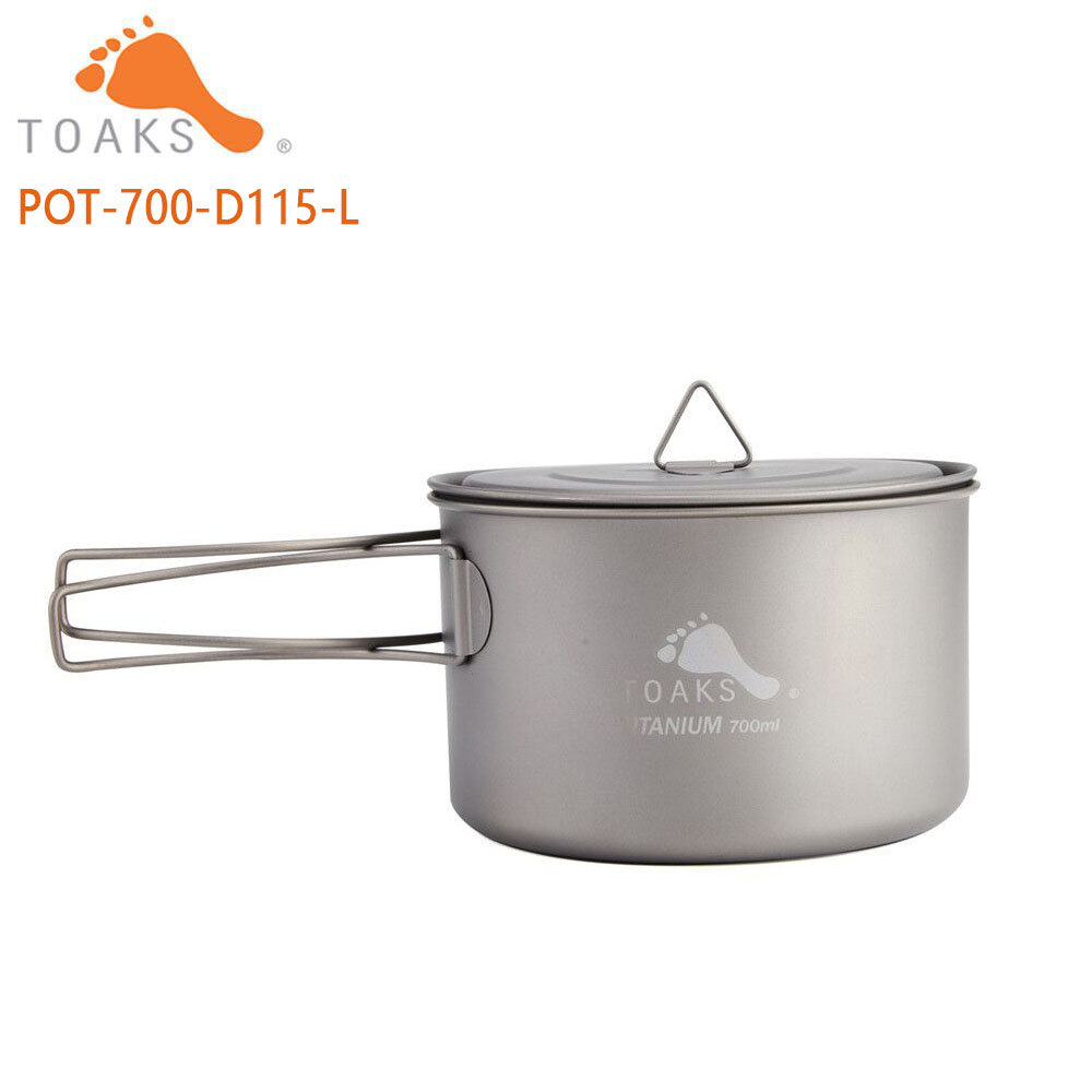 Outdoor Camping World - Toaks reines Titan Camping Kochgeschirr Outdoor-Töpfe,