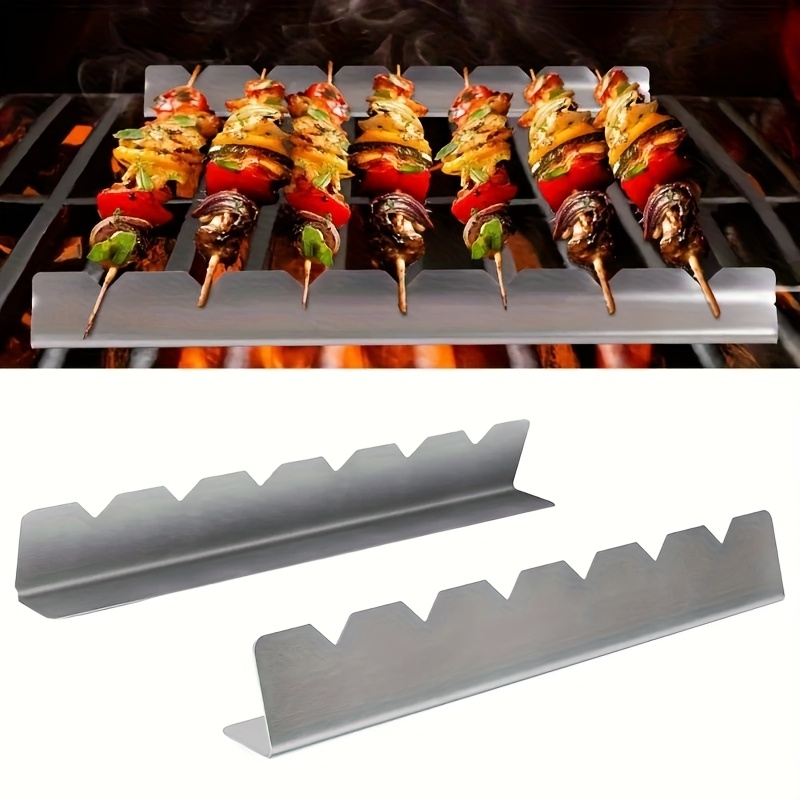 Outdoor Camping Kitchen Set - 2 stücke Kebab Rack Kebab Steht