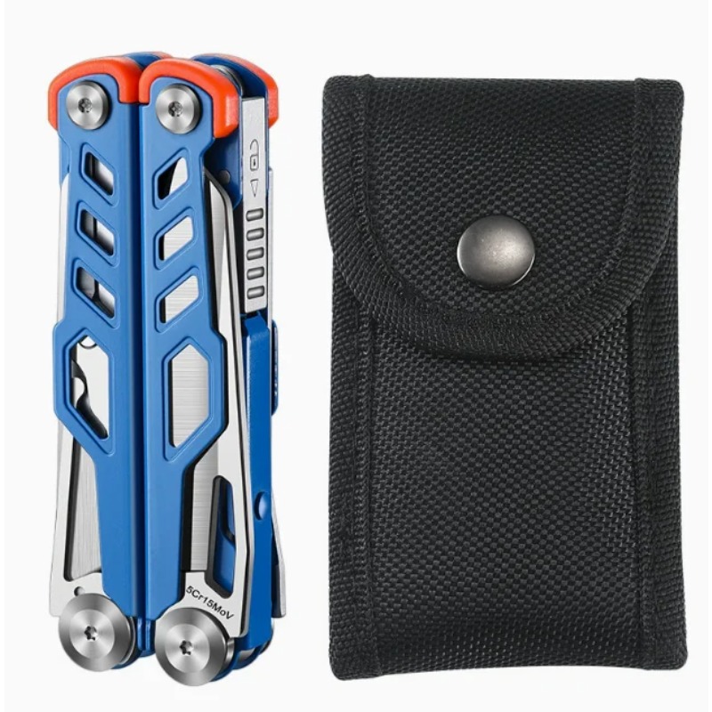Outdoor Camping Stores - Looook Store Edelstahl-Klappkombizange, multifunktionales Mini-Werkzeug für