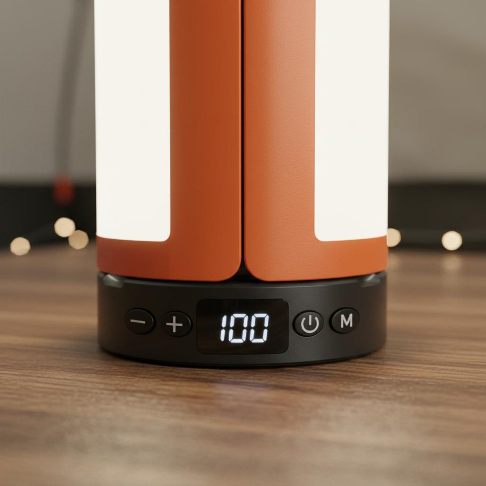 Outdoor Camping Lampe - Teleskopische Zeltlampe mit Verstellbarer Höhe, Tragbare