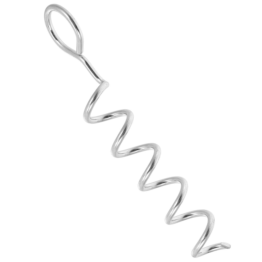 Outdoor Camping Dog Fence - Hunde-Befestigungsanker, robuste Eisen-Spiral-Erdanker, Outdoor-Hundeleinenanker, Camping-Zaunpfähle für