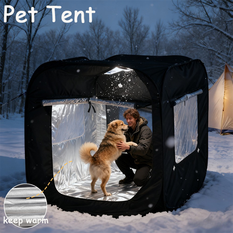 Outdoor Camping Dog Fence - 2026 Winddichtes, neues, faltbares, multifunktionales, extra
