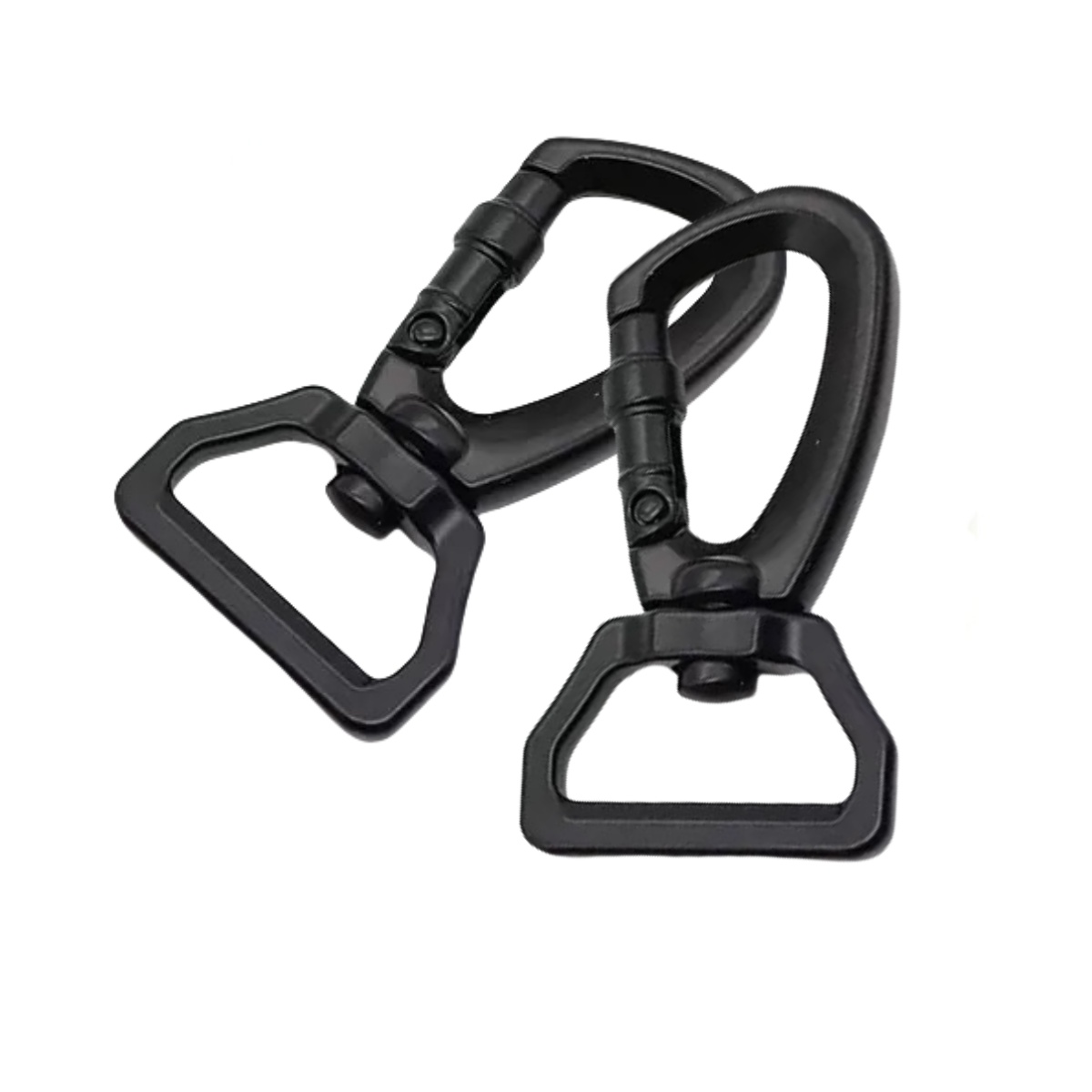 Outdoor Camping Dog Fence - 4-teiliges Metall-360-Set ° Drehbarer Hakenverschluss, Hundeleinenverschluss,