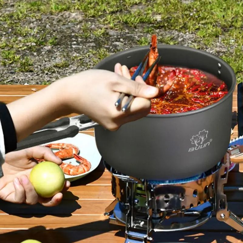 Camping Kochtopf Bulin BL200-C – Camp Cooking Set Bewertung und Preis