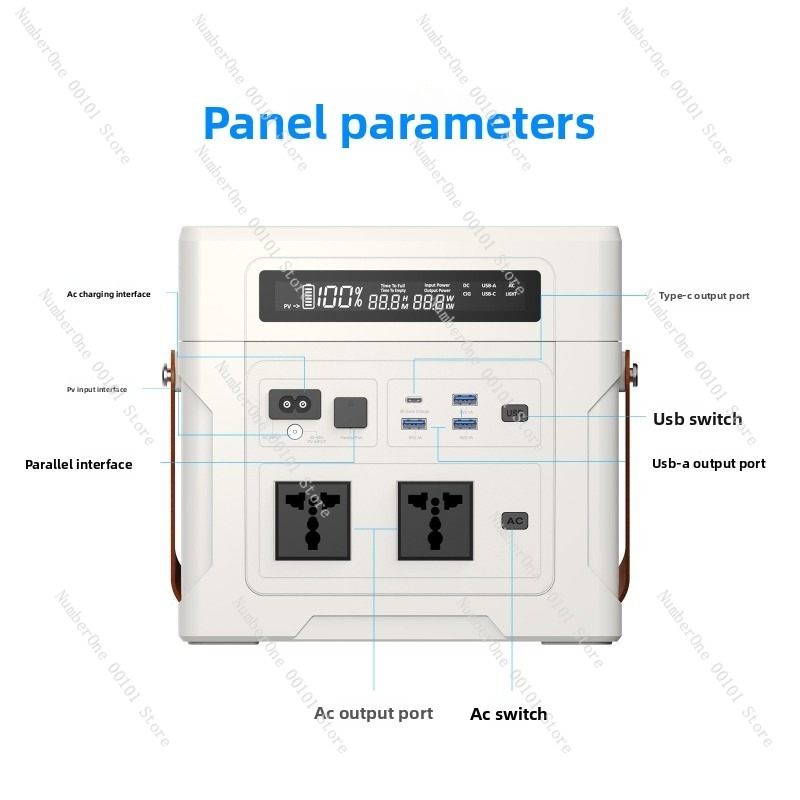 Tragbare 1000W Outdoor-Powerst – Portable Power Station Bewertung und Preis