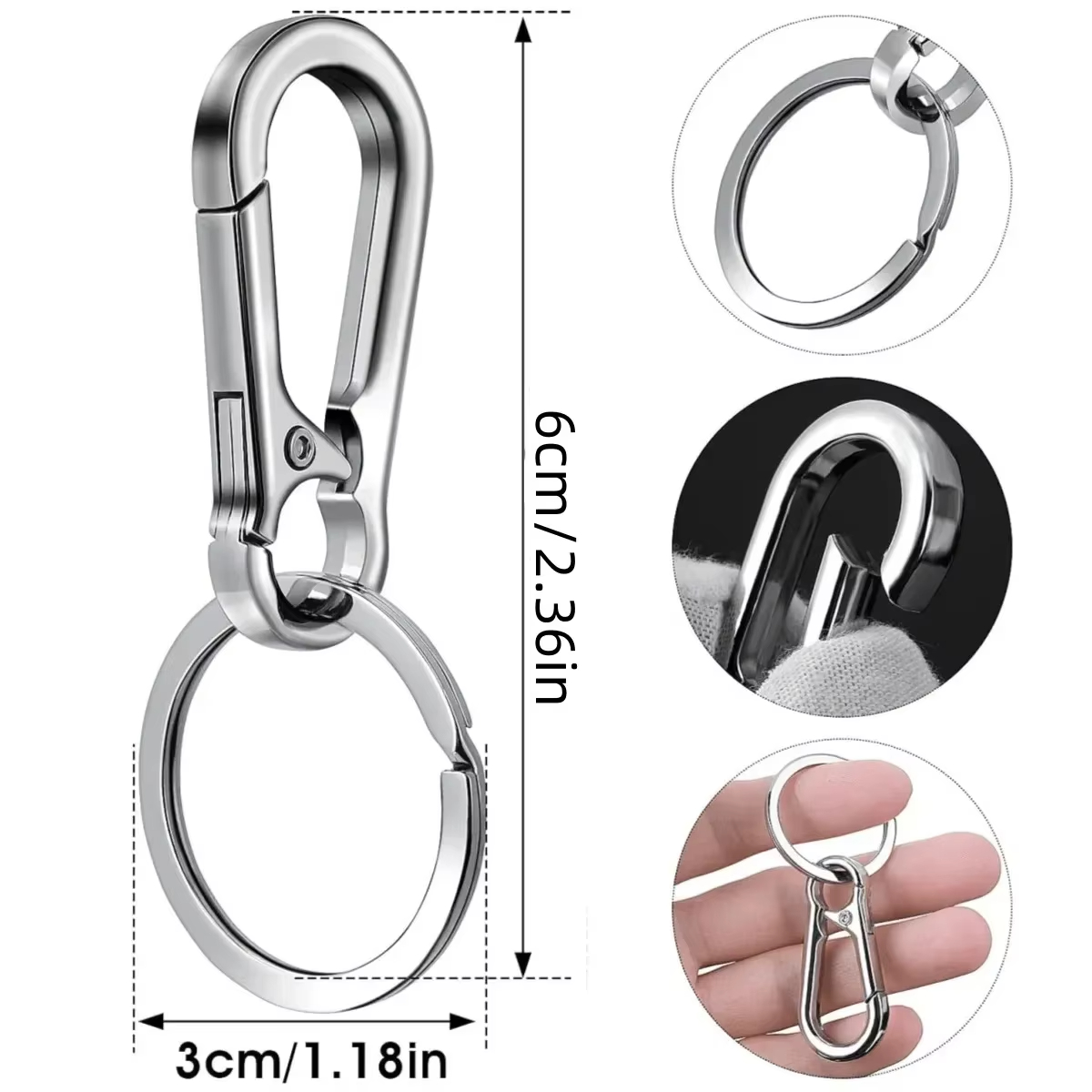Schlüsselhalter Metall-Karabin – Outdoor Camping Stores Bewertung und Preis
