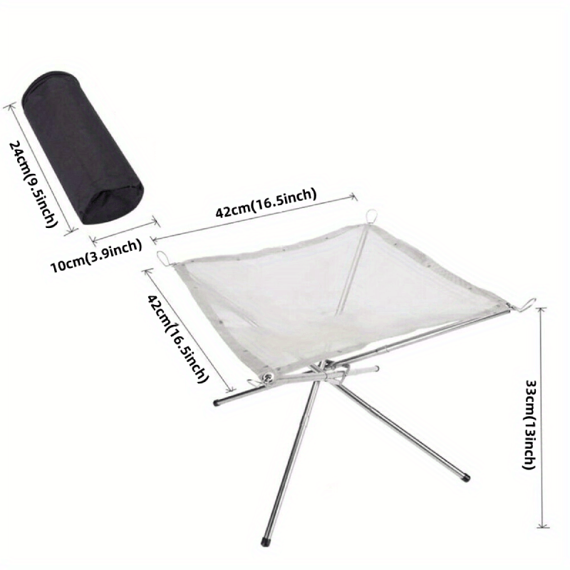 Tragbare, faltbare Feuerstelle – Outdoor Camping Fireplace Bewertung und Preis