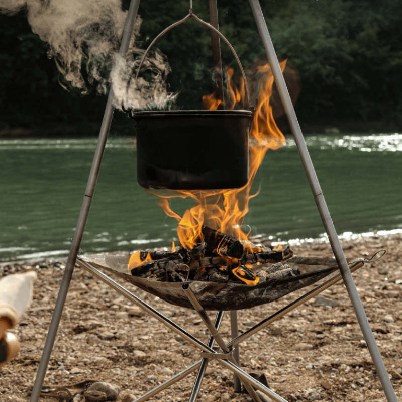Tragbare, faltbare Feuerstelle – Outdoor Camping Fireplace Bewertung und Preis