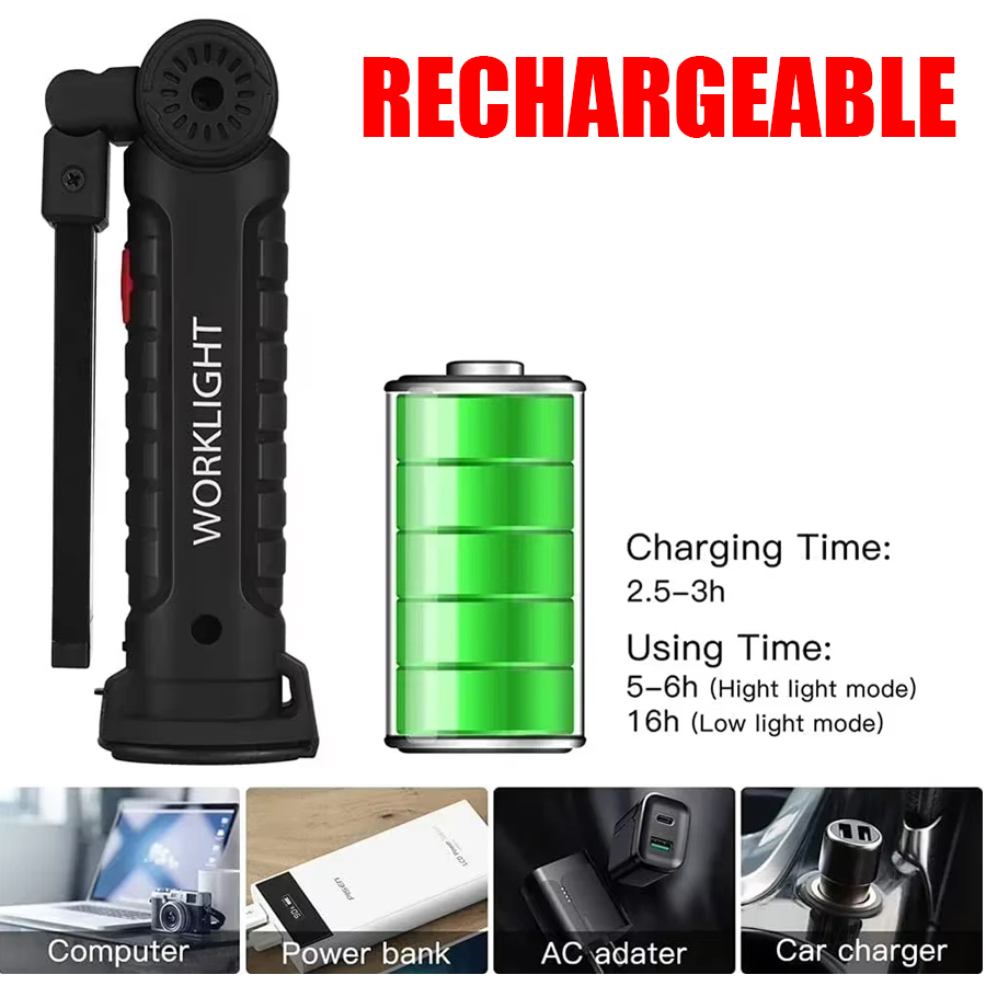 Tragbare LED-Taschenlampe mit  – Outdoor Camping Lampe Bewertung und Preis