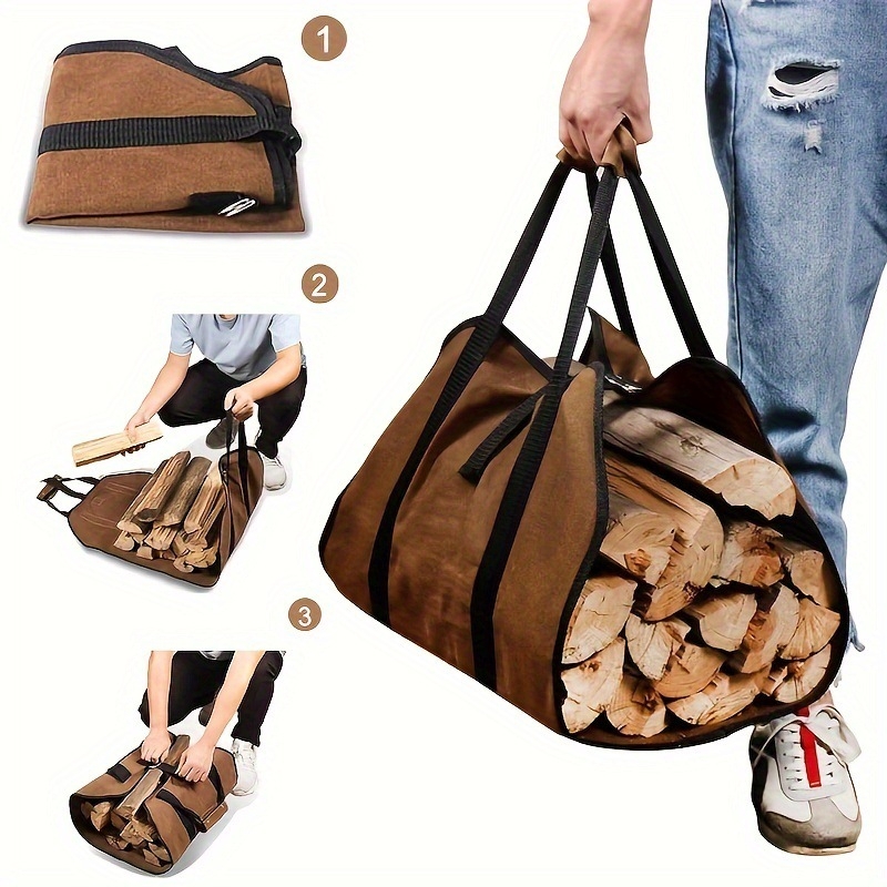 Kaminholz-Tragetasche Holzaufb – Outdoor Camping Fireplace Bewertung und Preis