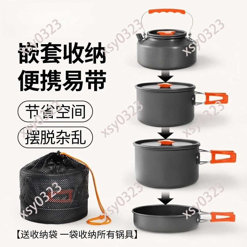 Tragbares Faltbares Aluminium- – Camp Cooking Set Bewertung und Preis
