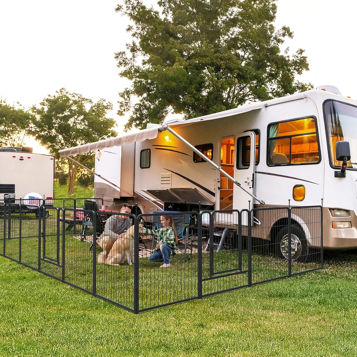 16 Paneele, 32 Zoll Höhe, Hund – Outdoor Camping Dog Fence Bewertung und Preis