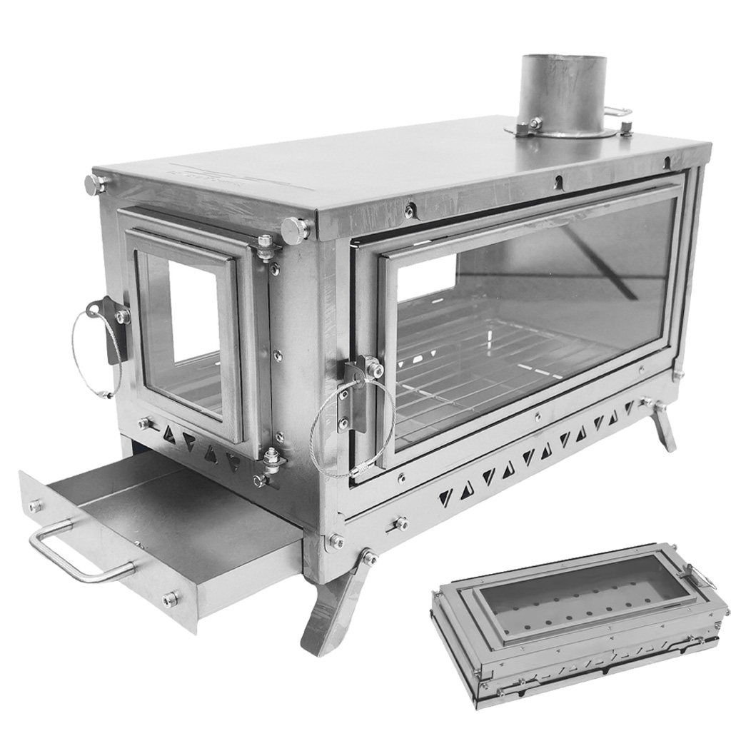 DANCHEL T3 Titan-Zeltofen, Fal – Outdoor Camping Fireplace Bewertung und Preis