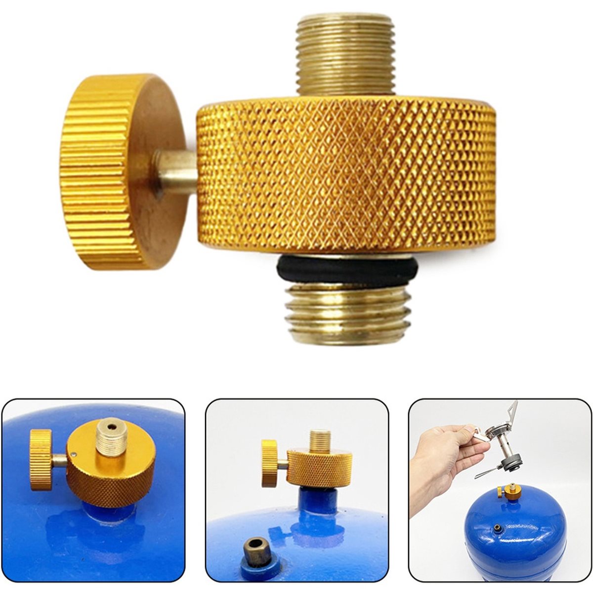 Camping-Gaskocher-Adapter mit  – Outdoor Und Camping Bewertung und Preis