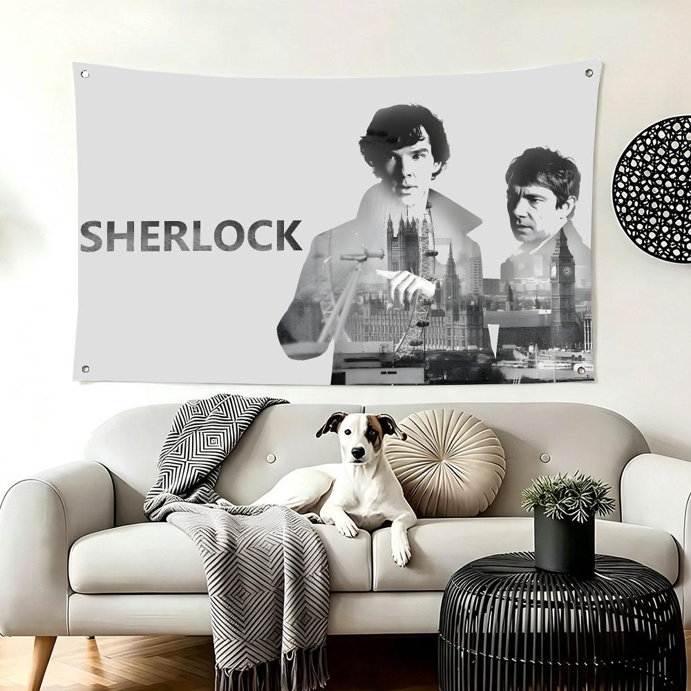 TV-Show S-Sherlock Holmes Flag – Outdoor Camping Show Bewertung und Preis