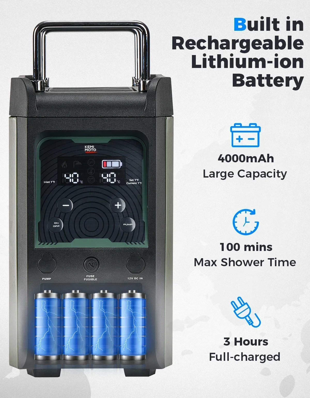 KEMIMOTO Warmwasserbereiter, t – Outdoor Camping Water Heater Bewertung und Preis