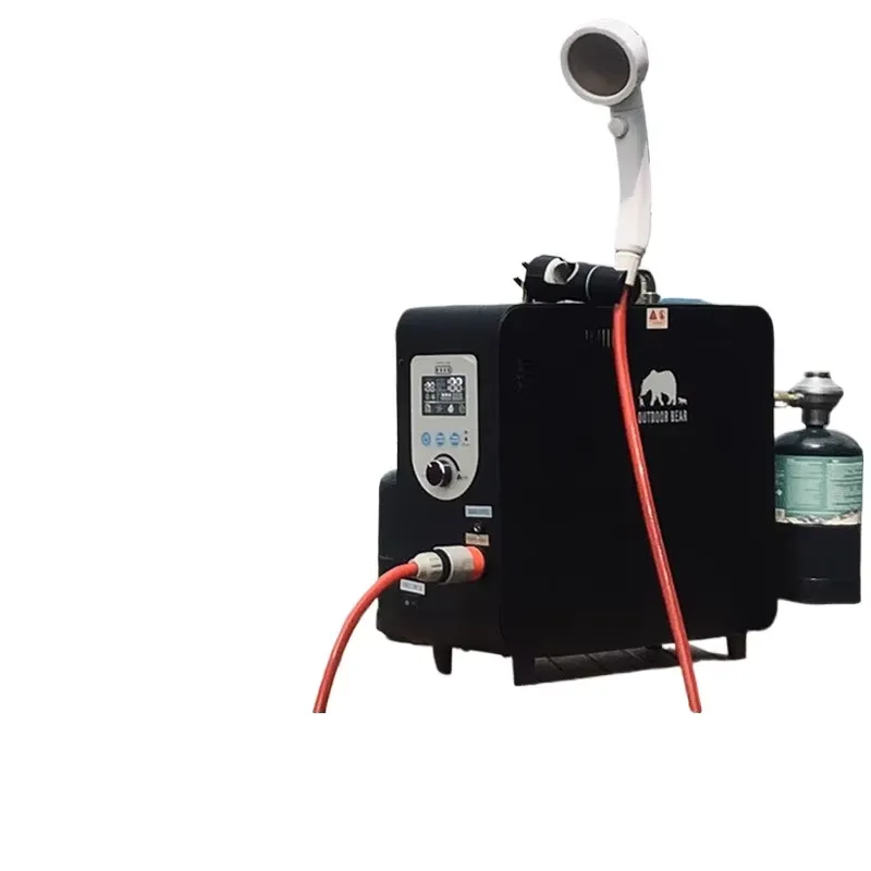 Tragbare Camping-Dusche mit He – Outdoor Camping Water Heater Bewertung und Preis