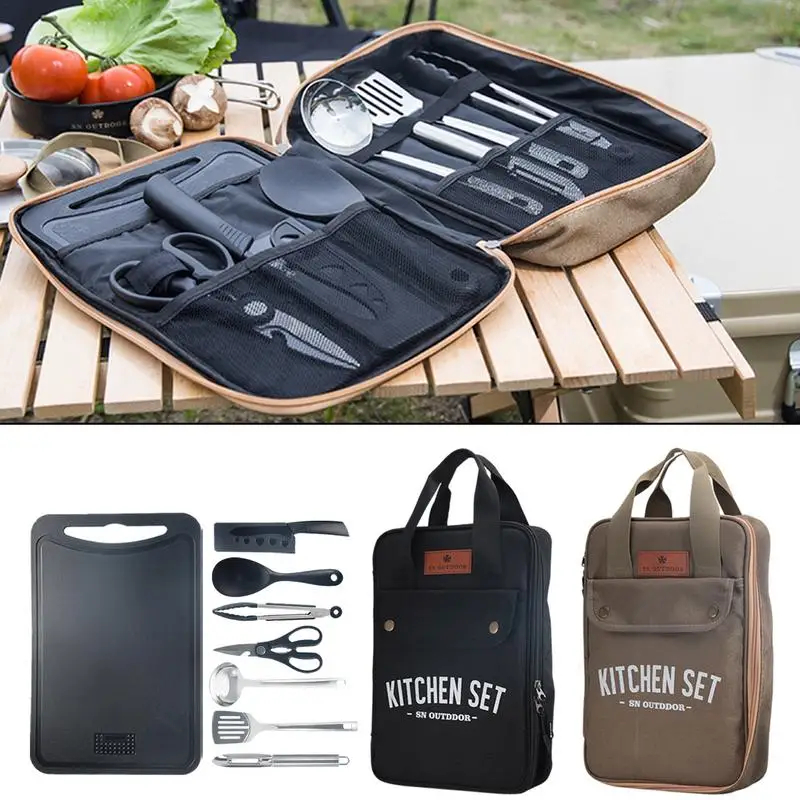 8-teiliges Camping-Küchen-Koch – Outdoor Camping Kitchen Set Bewertung und Preis