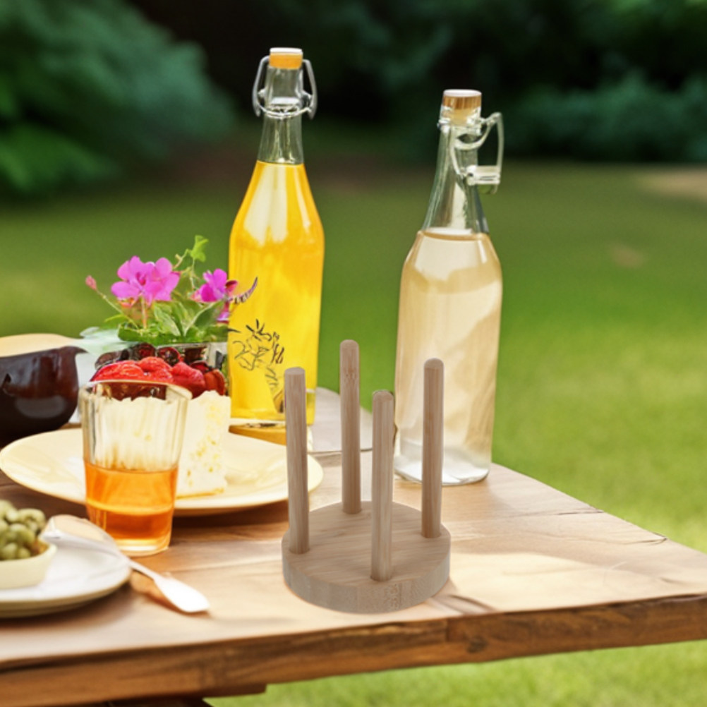 Kompakter Holz-Becherhalter fü – Outdoor Camping Stores Bewertung und Preis