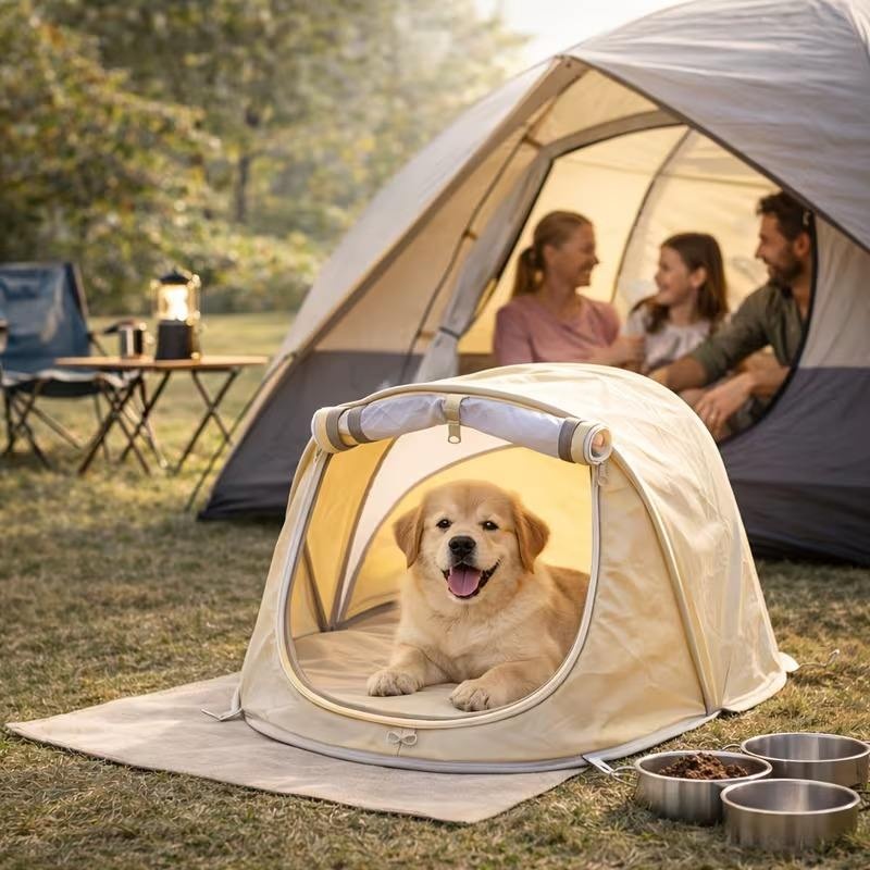 Neues tragbares Pop-Up-Hundeze – Outdoor Camping Dog Fence Bewertung und Preis