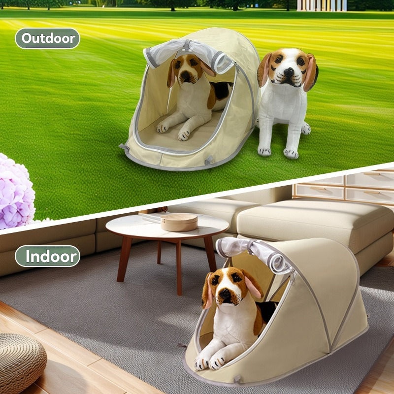 Neues tragbares Pop-Up-Hundeze – Outdoor Camping Dog Fence Bewertung und Preis
