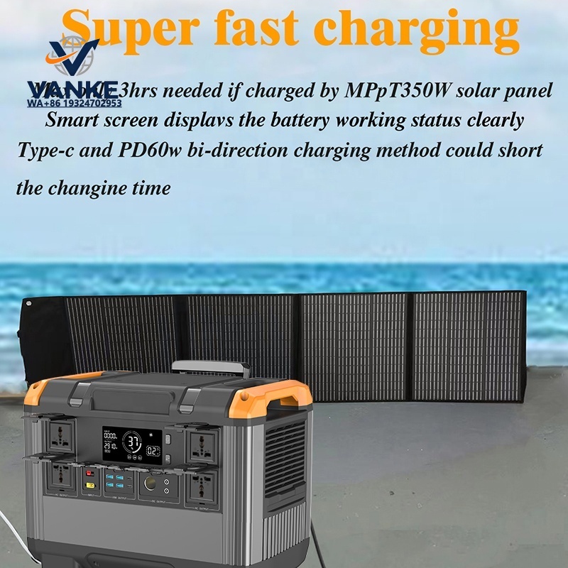 3 kW 3kVA Leistungsstarker Sol – Portable Power Station Bewertung und Preis