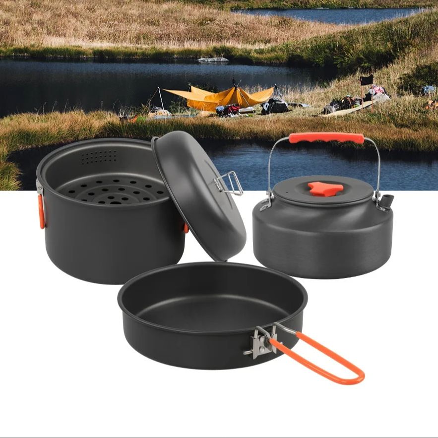 Outdoor-Kochgeschirr-Set Campi – Camp Cooking Set Bewertung und Preis