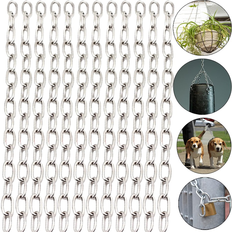 Edelstahl-Ketten mit Langer Sc – Outdoor Camping Dog Fence Bewertung und Preis
