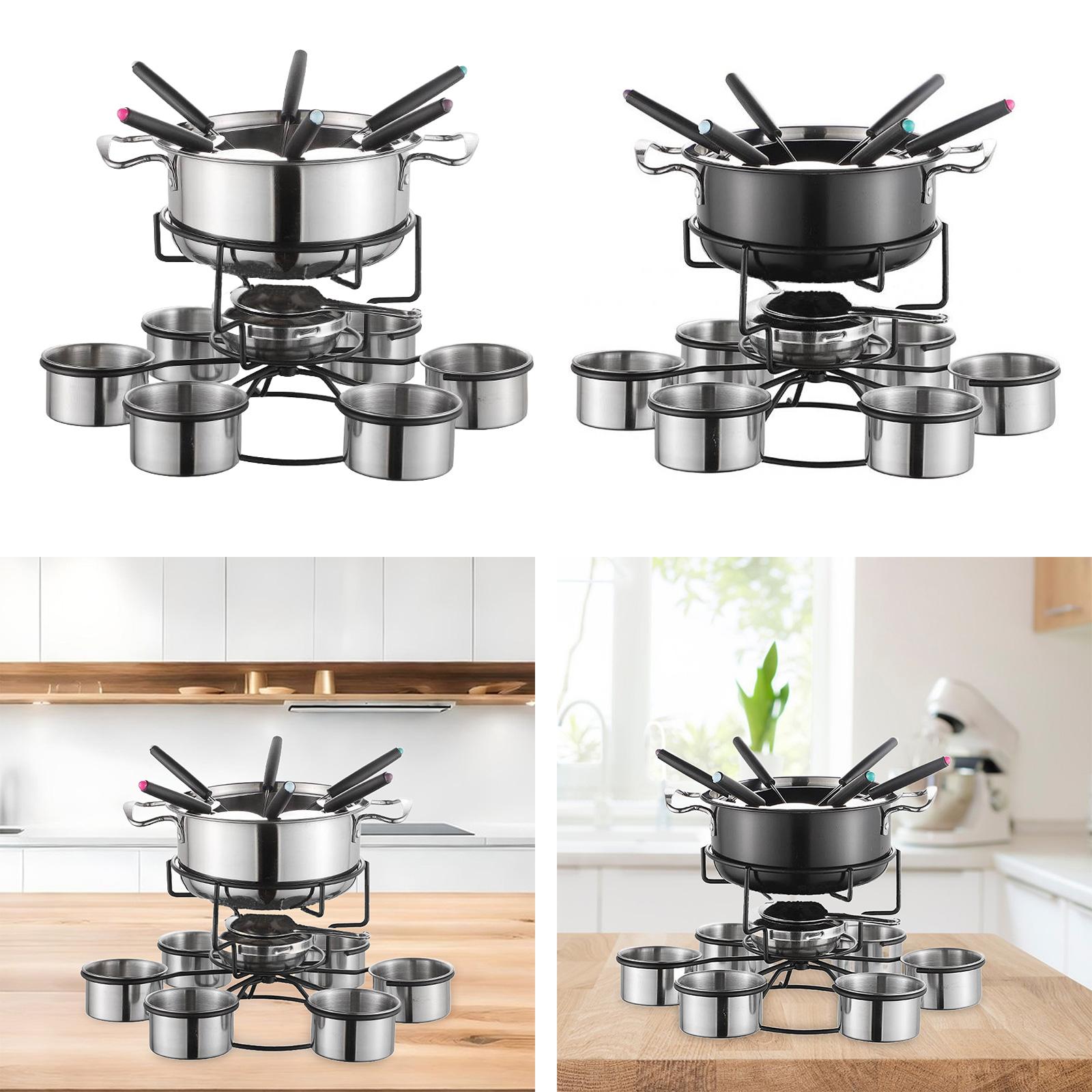 Fondue-Topf-Set, Kochherd, ver – Camp Cooking Set Bewertung und Preis