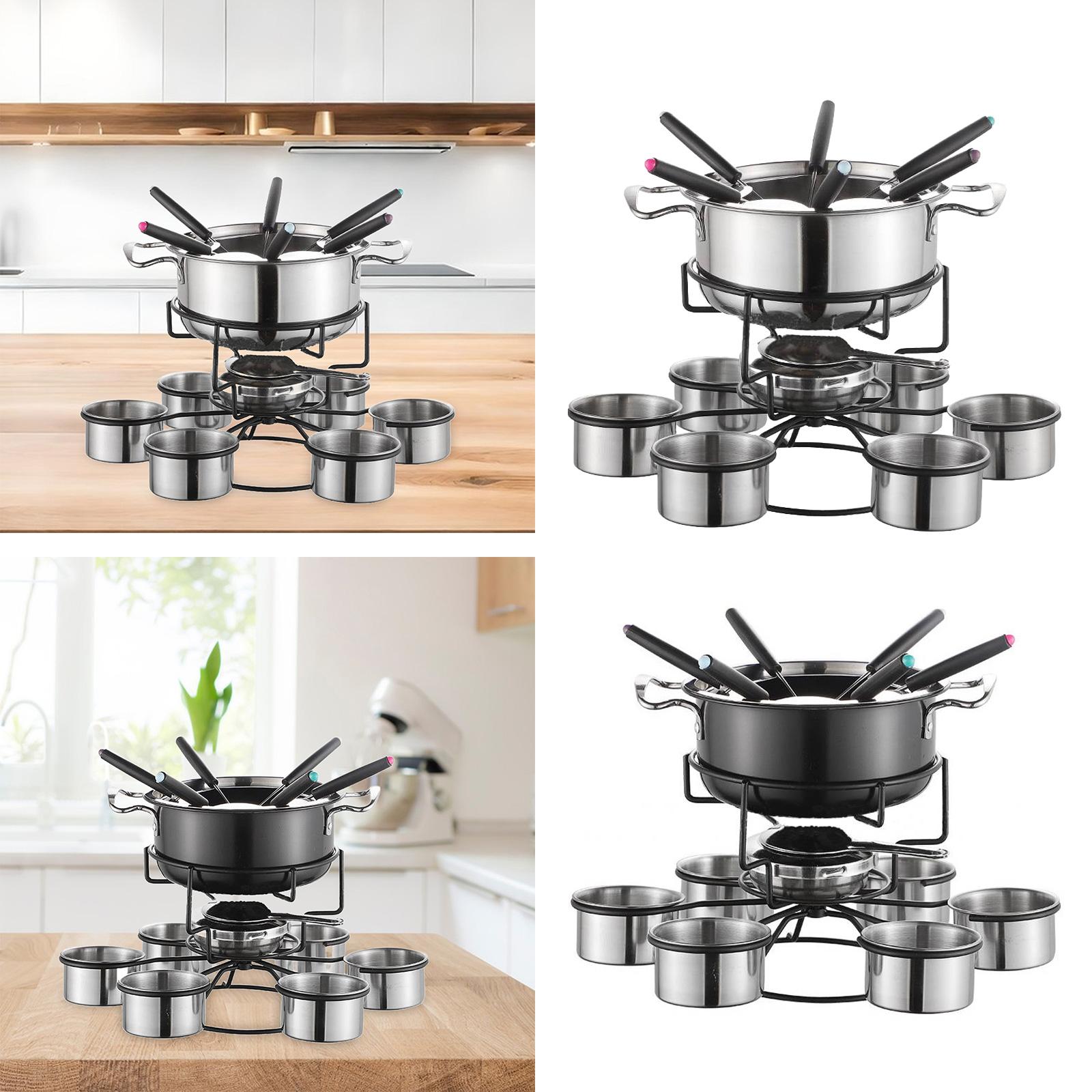 Fondue-Topf-Set, Kochherd, ver – Camp Cooking Set Bewertung und Preis