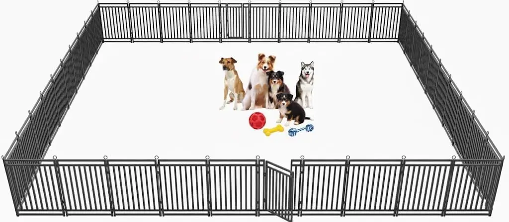 Hundezaun für Drinnen und Drau – Outdoor Camping Dog Fence Bewertung und Preis