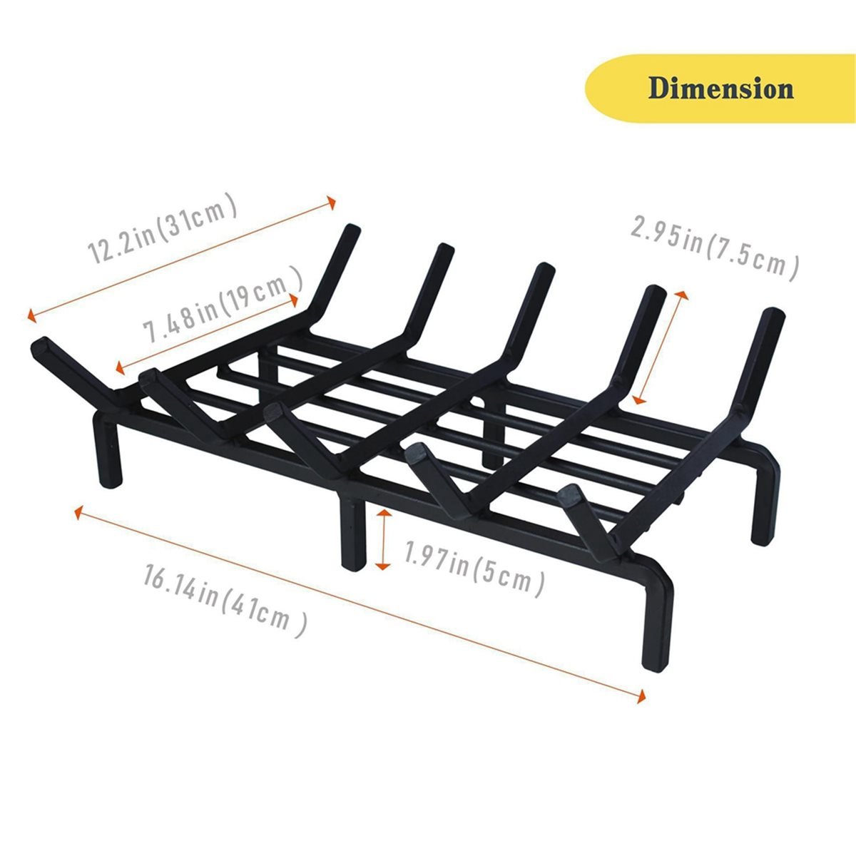 NEUER Kaminrost – Brennholzbre – Outdoor Camping Fireplace Bewertung und Preis
