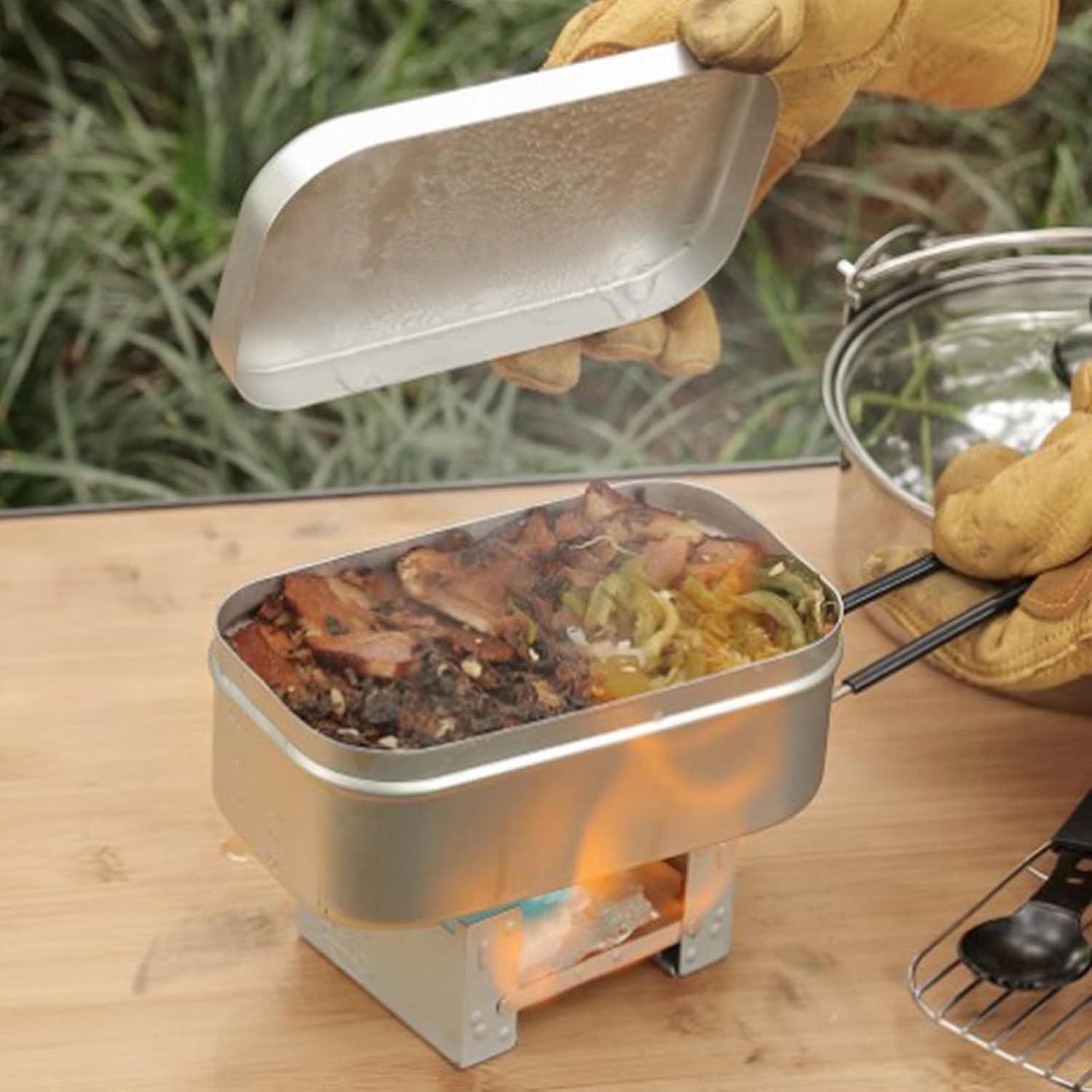 Faltbarer Bento-Box-Griff, Lun – Outdoor Camping World Bewertung und Preis