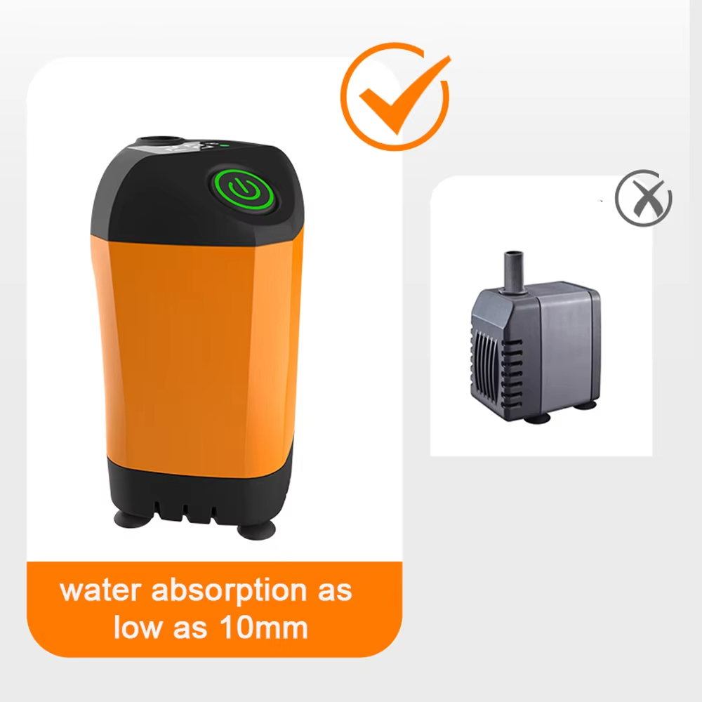 Tragbare elektrische Duschpump – Outdoor Camping Show Bewertung und Preis