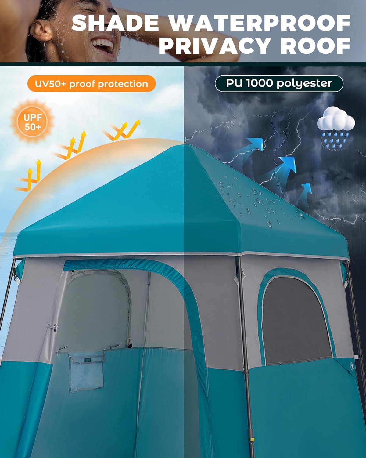 Tragbares Privatsphäre-Duschze – Outdoor Und Camping Bewertung und Preis